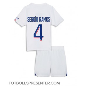 Paris Saint-Germain Sergio Ramos #4 Tredje tröja Barn 2022-23 Kortärmad (+ korta byxor)